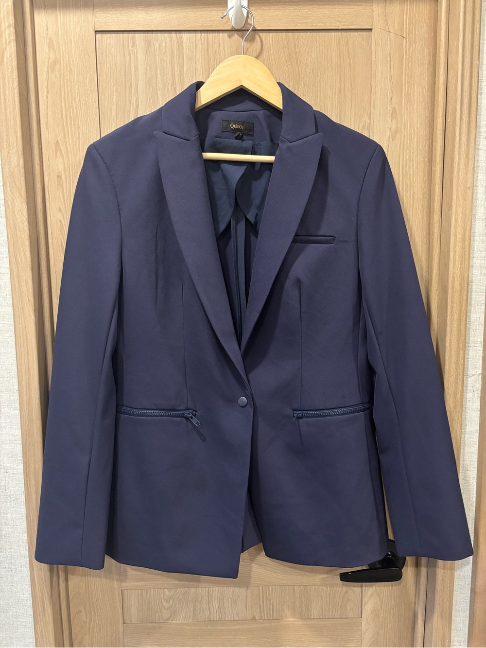 Quince Navy Blazer Size S